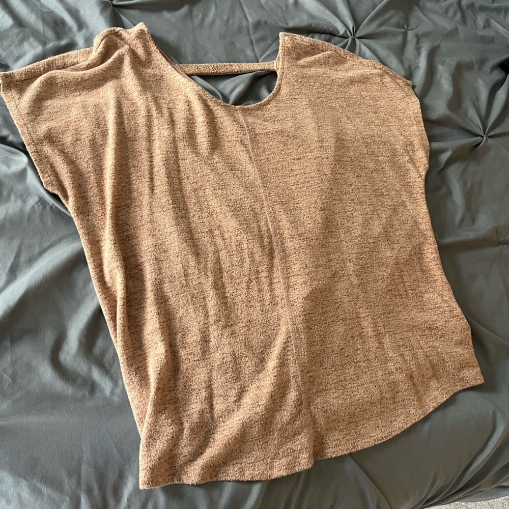 Casual Tan Women's Top